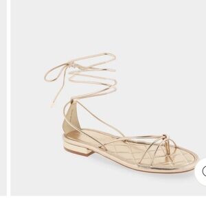 Aerosoles lace up strappy sandal, Women’s size: 9.5